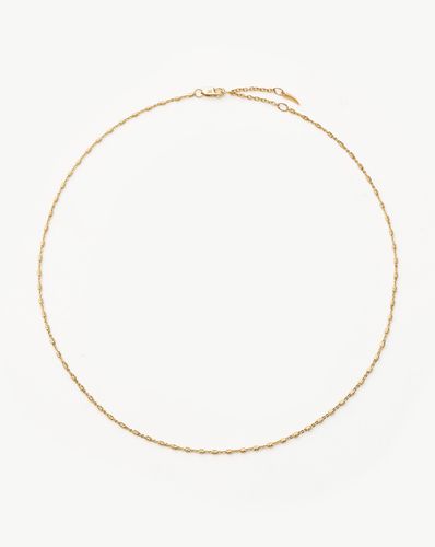 Fine Vervelle Chain Choker - Missoma - Modalova