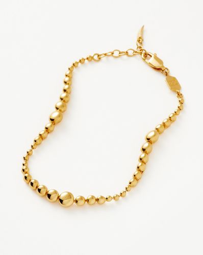 Graduated Beaded Bracelet | 18ct Gold Vermeil - Missoma - Modalova