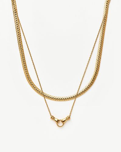 Harris Reed In Good Hands Slider Necklace Set | 18ct Gold Plated - Missoma - Modalova