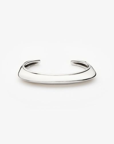 Hera Dome Statement Cuff Bracelet | Silver Plated - Missoma - Modalova