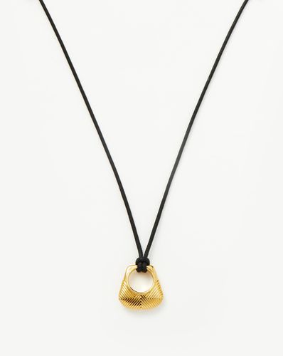 Hera Ridge Pendant Cord Necklace - Missoma - Modalova