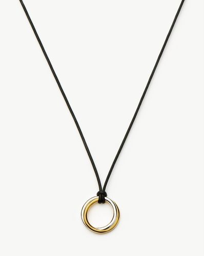 Lucy Williams Entwine Pendant Cord Necklace | Mixed Metal - Missoma - Modalova