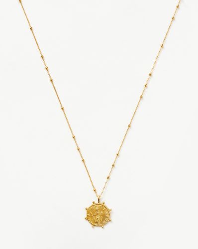 Lucy Williams Beaded Coin Necklace - Missoma - Modalova