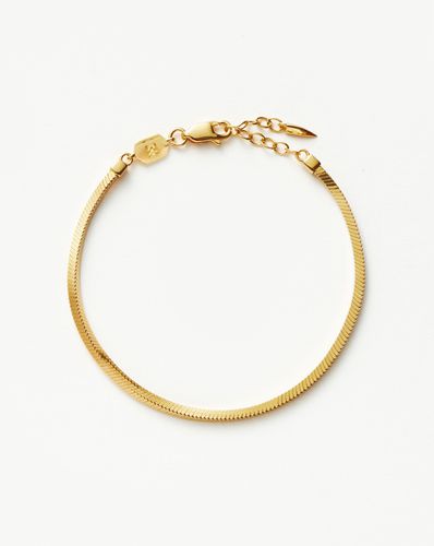 Lucy Williams Square Snake Chain Bracelet - Missoma - Modalova