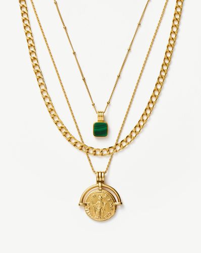 Lucy Williams Roman Coin Necklace Set - Missoma - Modalova