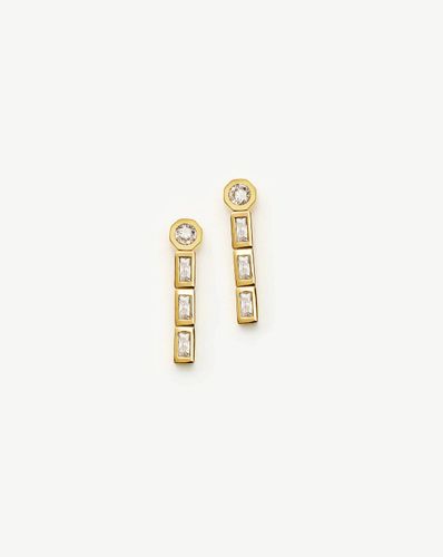 Lucy Williams Tennis Small Drop Earrings | 18ct Gold Vermeil - Missoma - Modalova