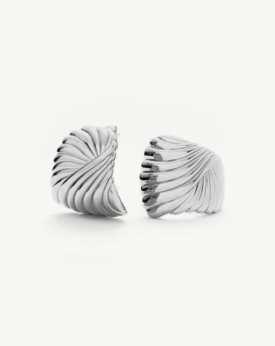 Ripple Oversized Stud Earrings - Missoma - Modalova