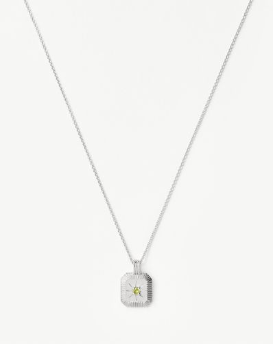 August Birthstone Pendant Necklace | Peridot/August - Missoma - Modalova