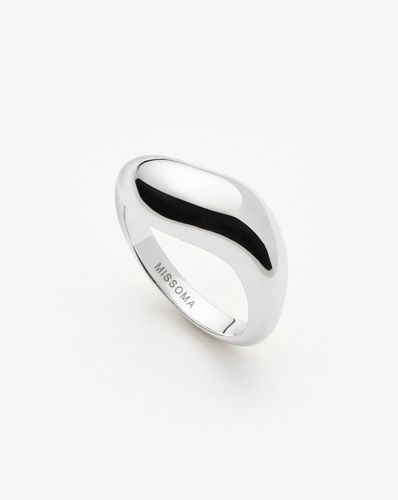 Savi Signature Stacking Ring | Sterling Silver - Missoma - Modalova