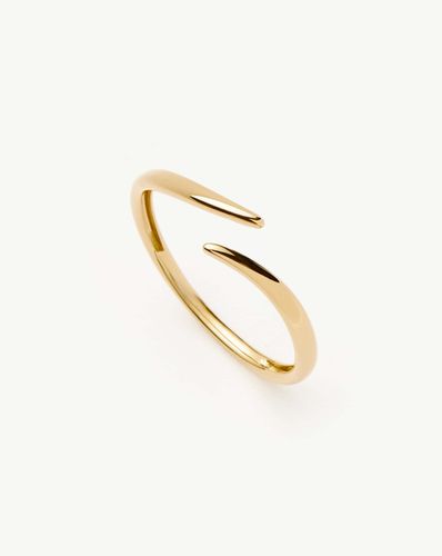 Solid Gold Open Claw Ring | 9ct Solid Yellow Gold - Missoma - Modalova