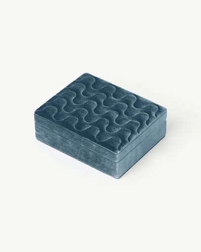 Velvet Jewellery Box | Blue Steel - Missoma - Modalova