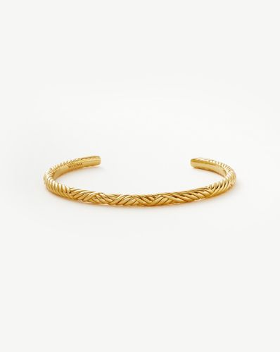 Wavy Ridge Gemelli Cuff Bracelet - Missoma - Modalova