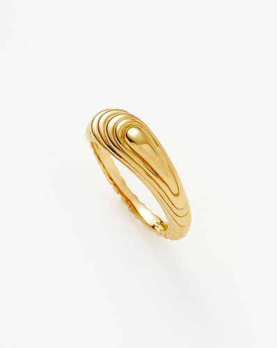 Wavy Ridge Stacking Ring - Missoma - Modalova