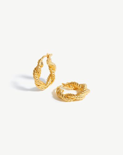 Marina Double Rope Hoop Earrings - Missoma - Modalova