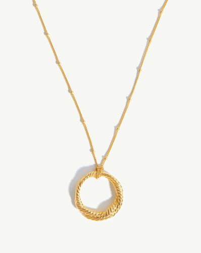 Marina Double Rope Round Pendant Necklace - Missoma - Modalova