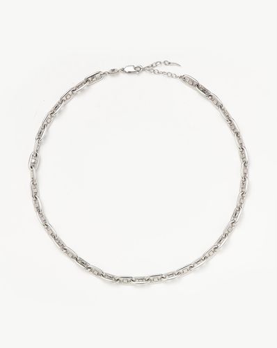 Mariner Chain Choker | Silver Plated - Missoma - Modalova