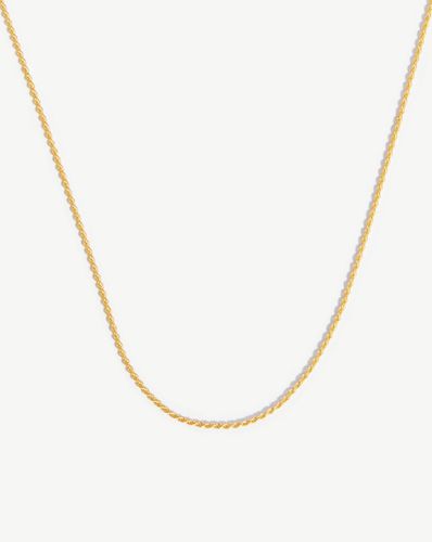 Medium Rope Chain Necklace | 18ct Gold Vermeil - Missoma - Modalova