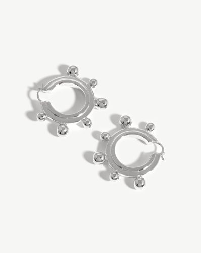 Large Sphere Hoop Earrings - Missoma - Modalova