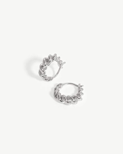 Small Tidal Hoop Earrings | Sterling Silver - Missoma - Modalova