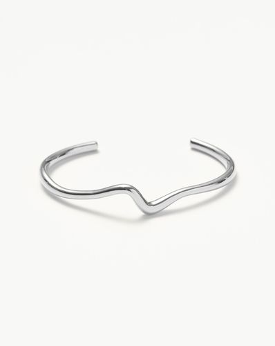 Molten Wave Cuff Bracelet - Missoma - Modalova