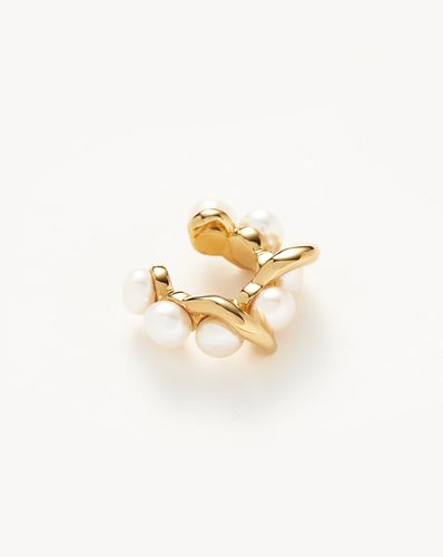 Molten Pearl Twisted Double Ear Cuff - Missoma - Modalova