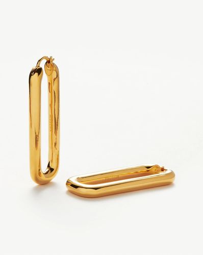 Ovate Hoop Earrings - Missoma - Modalova