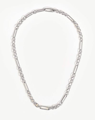 Axiom Chain Necklace | Silver Plated - Missoma - Modalova