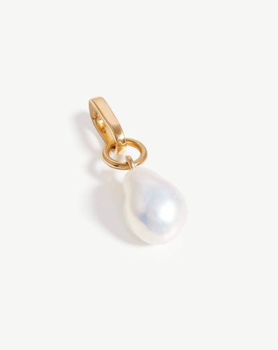 Baroque Pearl Clip-On Pendant | 18ct Gold Plated/Pearl - Missoma - Modalova