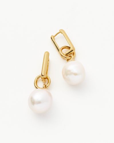 Baroque Pearl Ovate Earrings | 18ct Gold Vermeil/Pearl - Missoma - Modalova