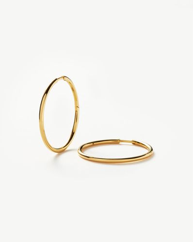 Classic Medium Hoop Earrings | 18ct Gold Vermeil - Missoma - Modalova