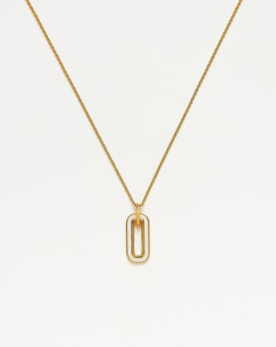 Enamel Haze Ovate Pendant Necklace - Missoma - Modalova