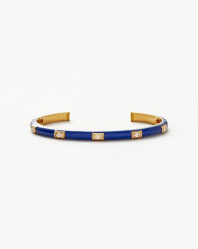 Enamel & Stone Cuff Bracelet - Missoma - Modalova