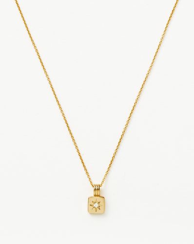 Mini Star Ridge Pendant Necklace | 18ct Gold Vermeil - Missoma - Modalova