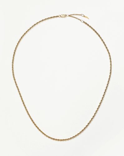 Fine Classic Rope Chain Necklace - Missoma - Modalova