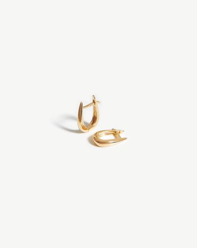 Fine Claw Huggies | 14ct Solid Gold - Missoma - Modalova