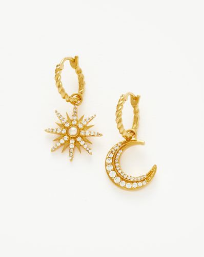 Harris Reed Moonlight Charm Hoop Earrings - Missoma - Modalova