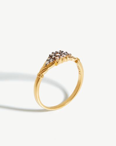 Harris Reed Gilded Pave Ring | 18ct Gold Vermeil/Cubic Zirconia - Missoma - Modalova