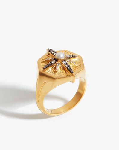 Harris Reed Star of the Show Signet Ring - Missoma - Modalova