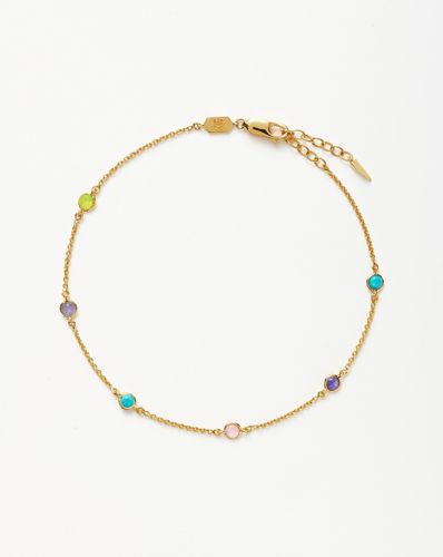Hot Rox Multi Gemstone Anklet - Missoma - Modalova