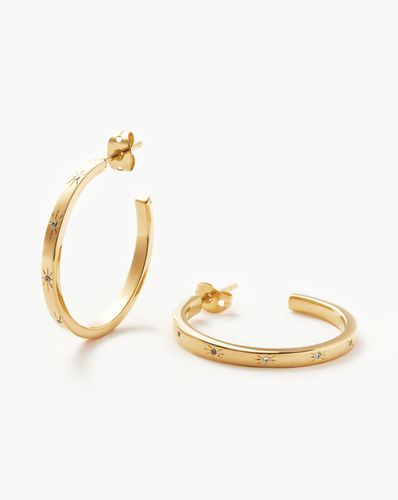 Interstellar Star Hoop Earrings - Missoma - Modalova