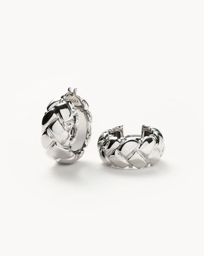 Lucy Williams Chunky Waffle Hoop Earrings - Missoma - Modalova