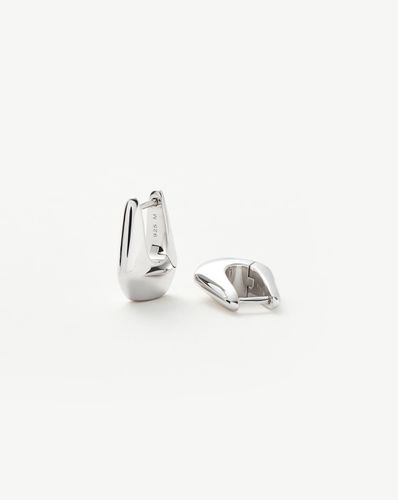 Lucy Williams Arco Small Hoop Earrings | Sterling Silver - Missoma - Modalova