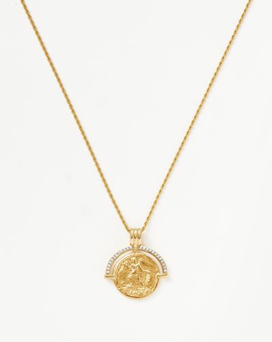 Lucy Williams Fortuna Arc Coin Necklace - Missoma - Modalova