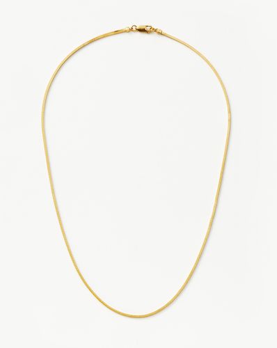 Lucy Williams Medium Square Snake Chain Necklace - Missoma - Modalova