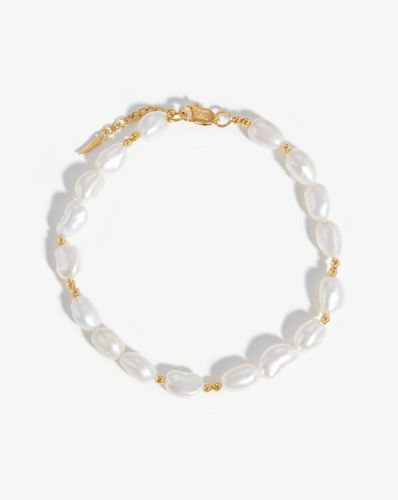 Pearl Beaded Anklet - Missoma - Modalova