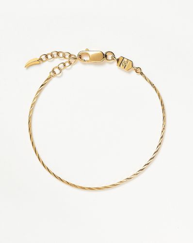 Savi Asymmetric Square Snake Chain Bracelet - Missoma - Modalova