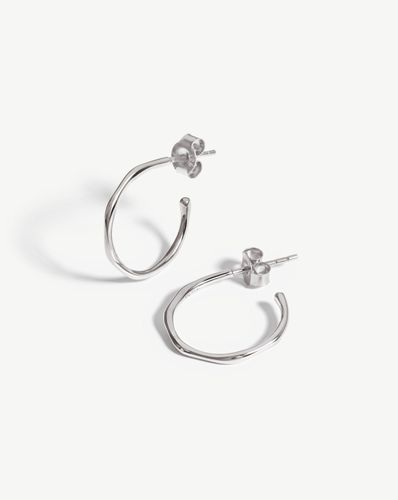 Small Molten Hoop Earrings - Missoma - Modalova