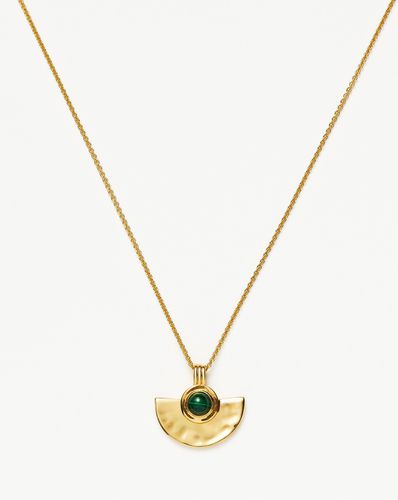 Zenyu Gemstone Fan Pendant Necklace - Missoma - Modalova