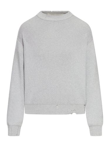 SWEATER WITH WORN EFFECT - Woman - Golden Goose Deluxe Brand - Modalova