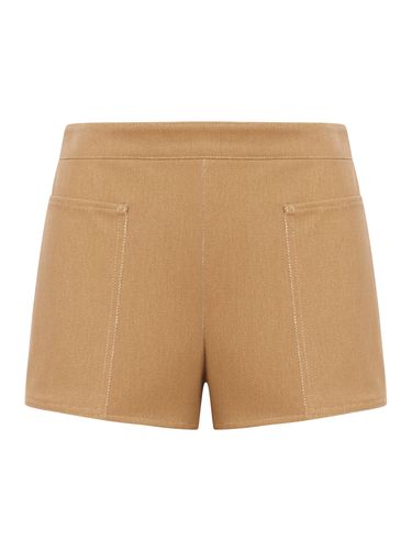 Cotton mini shorts - - Woman - Max Mara - Modalova